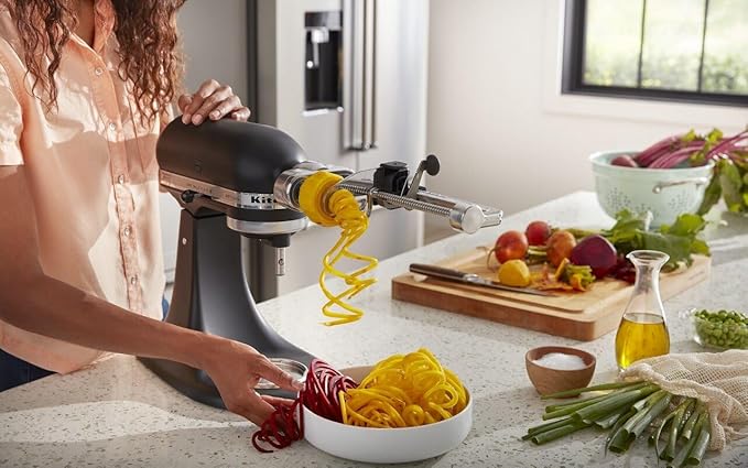 KitchenAid Stand Mixer Attachment, KSM1APC Fruit and Vegetable Spiralizer