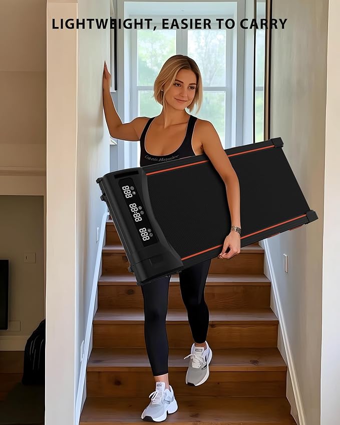 340lb Capacity Walking Pad Treadmill with 12% Incline, Big LED Display Under Desk Treadmill Support Full Manual/3-Preset Countdown/App Mode, Portable Treadmills for Small Spaces