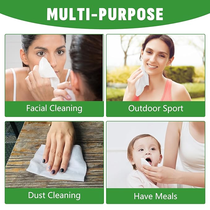 1000 PCS Compressed Towel, Mini Compressed Towel Tablets, Disposable Compressed Face Towels, Camping Towel, Portable Bulk Compressed Coin Tissues for Home, Travel, Outdoor Sports