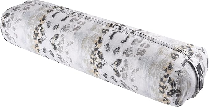 Hugger Mugger Junior Yoga Bolster - Narrower Profile, Very Firm, Great for Smaller Yogis, Heart-Opening poses or Under the Knees, Handmade in USA