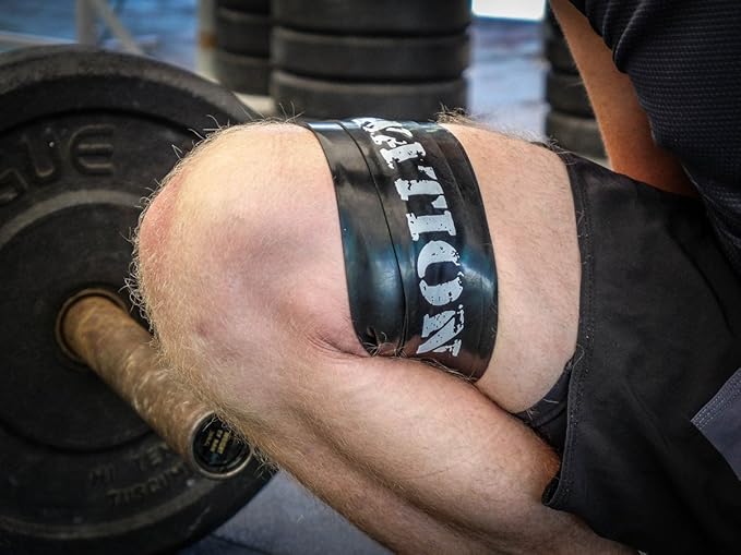 WOD Nation Muscle Floss Bands Recovery Band for Tack and Flossing Sore Muscles and Increasing Mobility : Stretch Band Includes Carrying Case