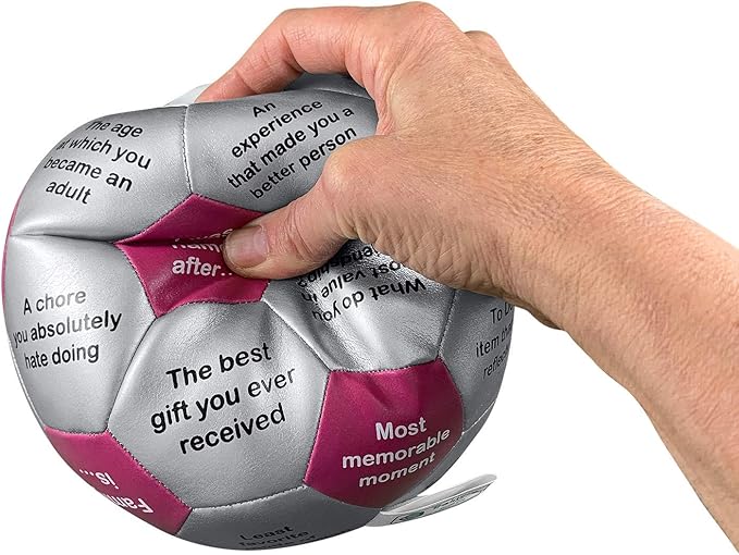 Trainers Warehouse 6" Thumball Collection, 32 Prompts for Conversation, Team Building, Relationship and Training