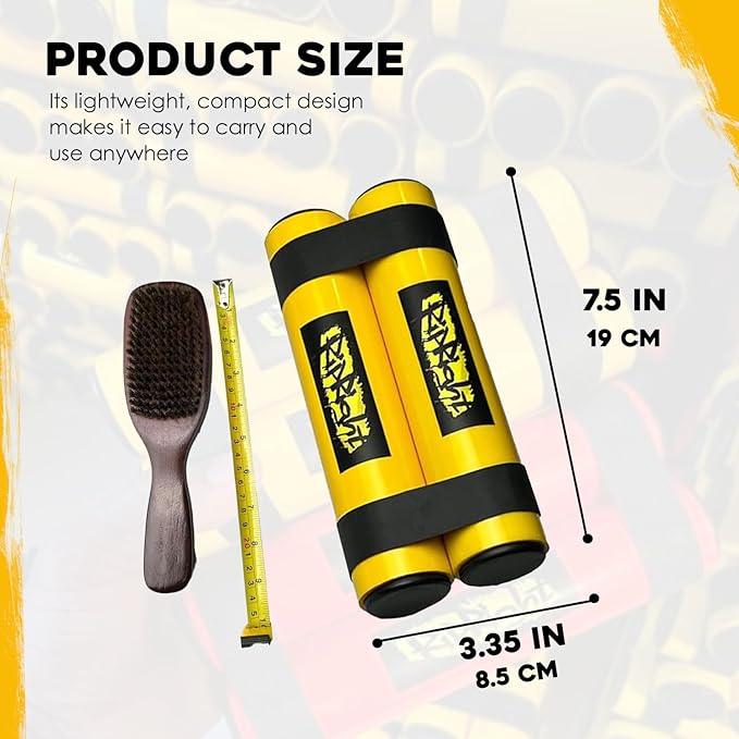 RipStick, Workout Equipment for Joint Rehab, Shoulder and Resistance Training, Muscle Building and Core Workout Equipment with 6 Adjustable Resistance Bands