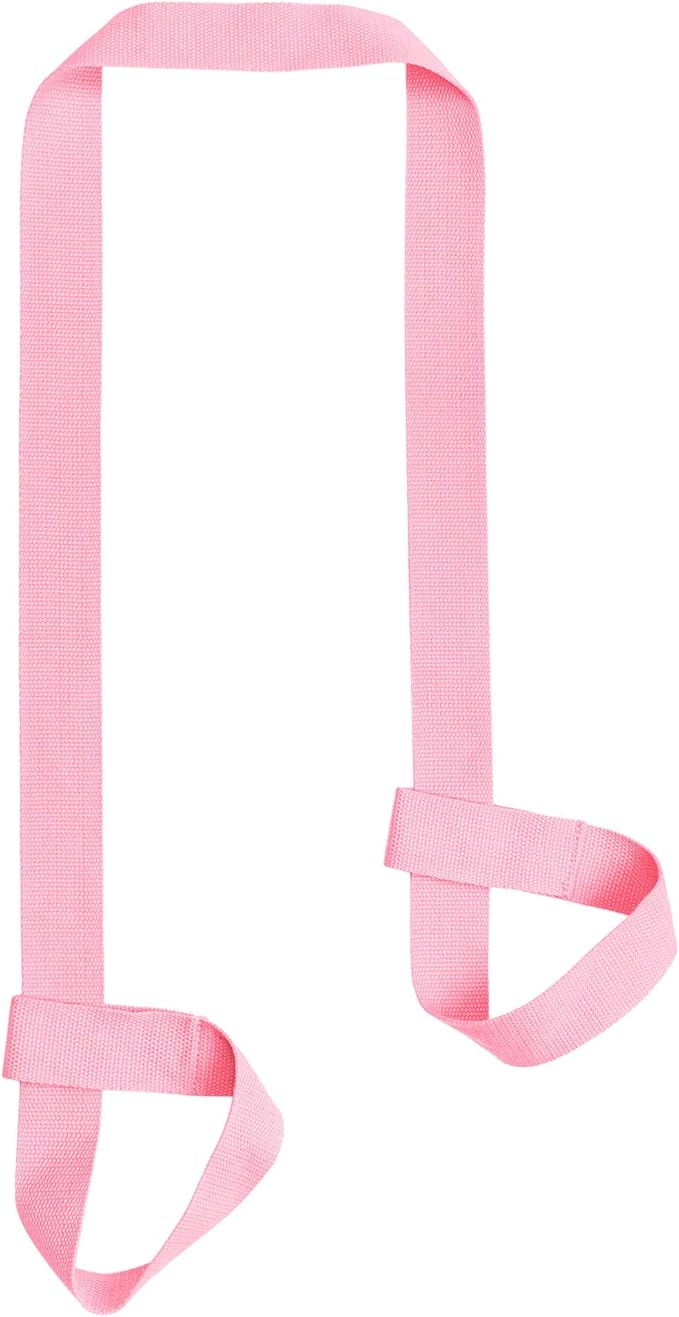 ZOOEASS Yoga Mat Strap, Adjustable Durable Yoga Mat Carrier & Stretching Strap, Multiple Color Choices