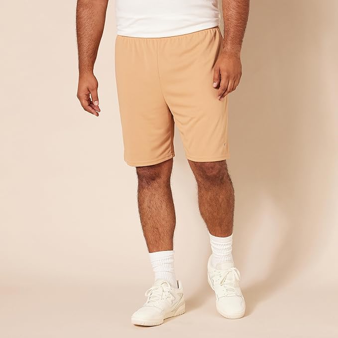 Amazon Essentials Men's Performance Tech Loose-Fit Shorts (Available in Big & Tall), Pack of 2