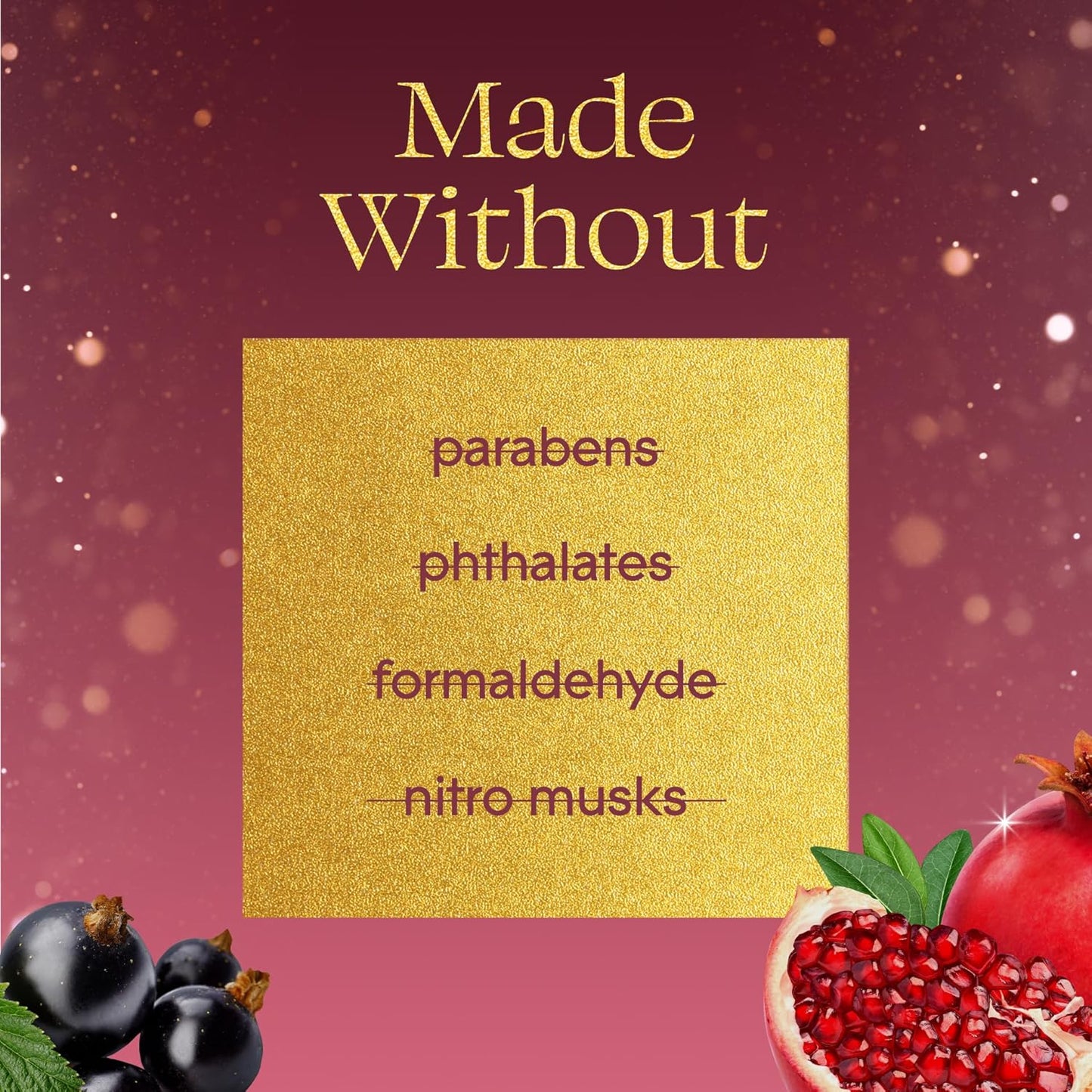 Glade PlugIns Refills Air Freshener, Pomegranate & Currant, Scented and Essential Oils for Home and Bathroom, 0.67 Fl Oz, 5 Count