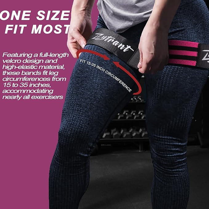 BFR Occlusion Bands for Women Legs Glutes Hip Building, Comfortable Elastic Booty Bands for Blood Flow Training Workouts Fast to Lift Your Butt,Squat,Thigh,Fitness