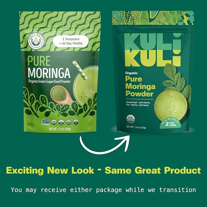 Kuli Kuli Moringa Vegetable Powder, 7.4 oz