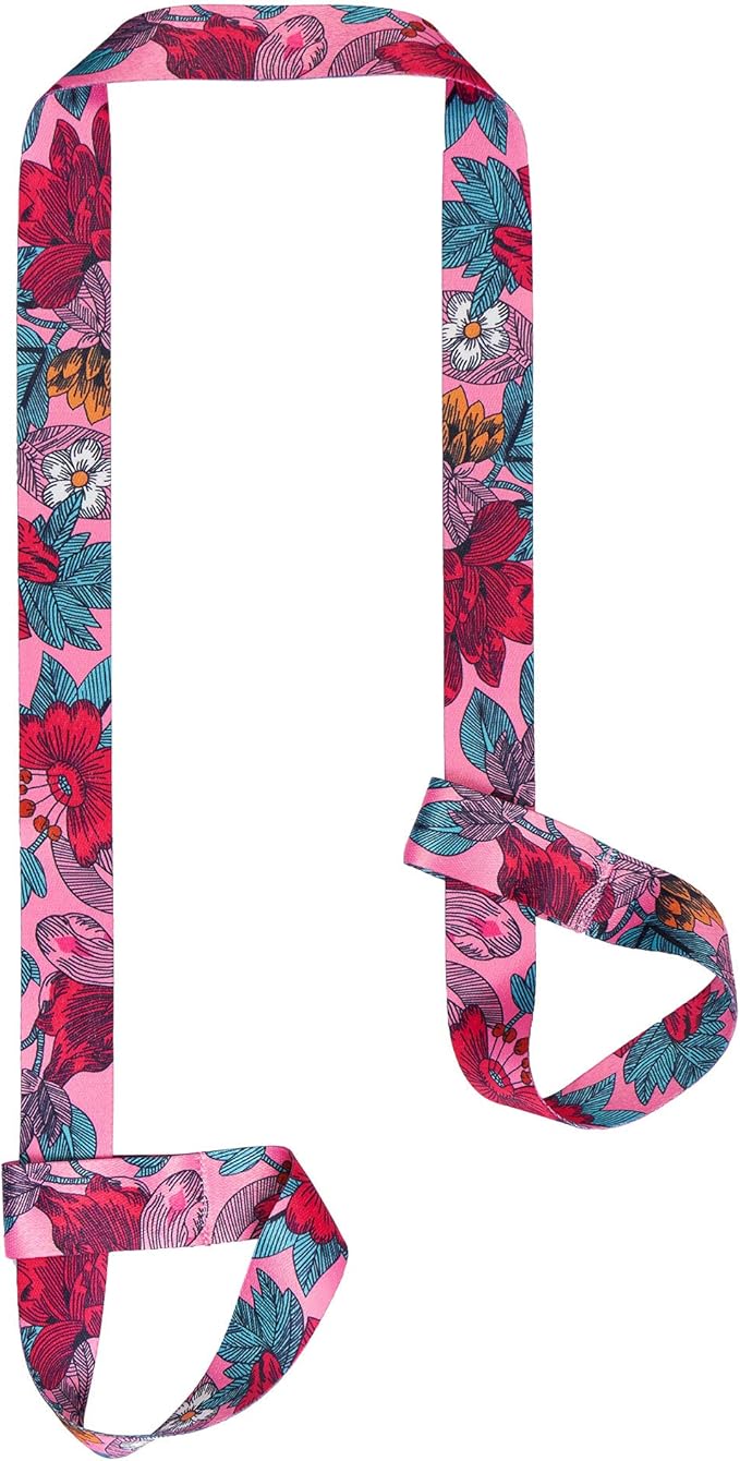 ZOOEASS Yoga Mat Strap, Adjustable Durable Yoga Mat Carrier & Stretching Strap, Multiple Color Choices