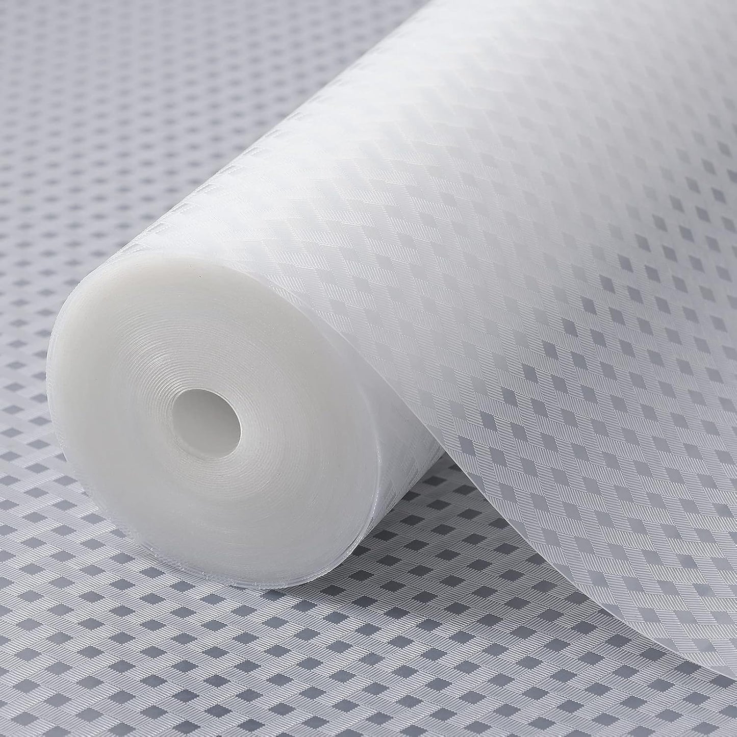 Shelf Liners for Kitchen Cabinets Refrigerator Liners Waterproof & Oil-Proof Kitchen Cupboard Liner Non-Slip Drawer Mats EVA Material Non Adhesive Fridge Mats for Shelves - Clear 23.6 x 78.7 Inches