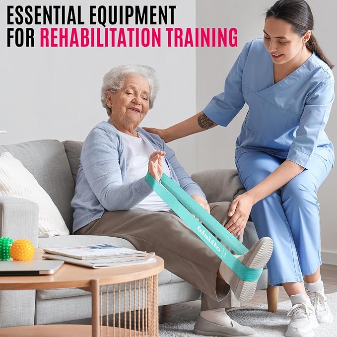 Fabric Resistance Bands for Working Out - Booty Bands for Legs -Glutes Training for Women and Men - Exercise Bands for Squats, Yoga, Physical Therapy -Home Gym Fitness