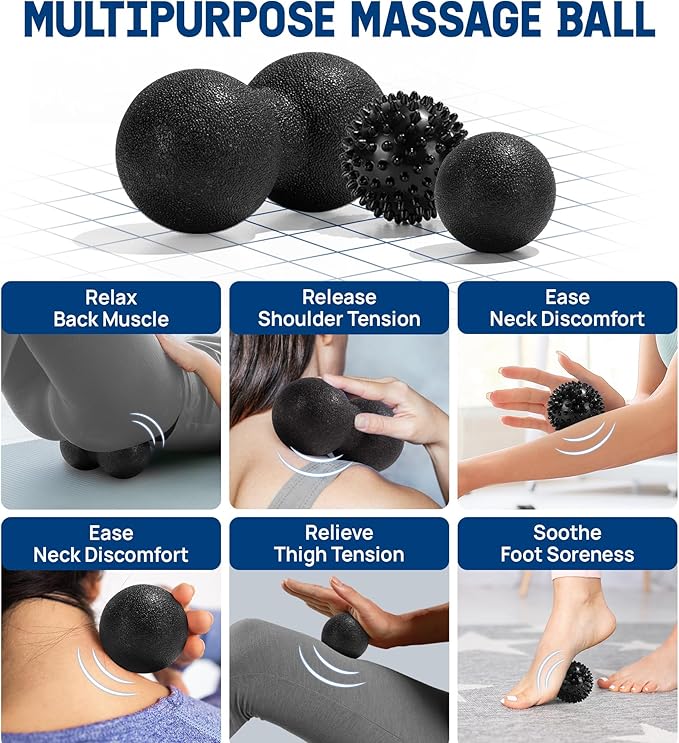 Yes4All High-Density EPP Round Back Roller Foam, Exercise Foam Roller for Yoga, Pilates & Stretching - 12, 18, 24, 36 inch