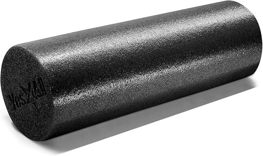 Yes4All Medium Firm Round PE Foam Roller 12, 18, 24, 36 Inches for Pilates, Yoga, Stretching, Balance & Core Exercises