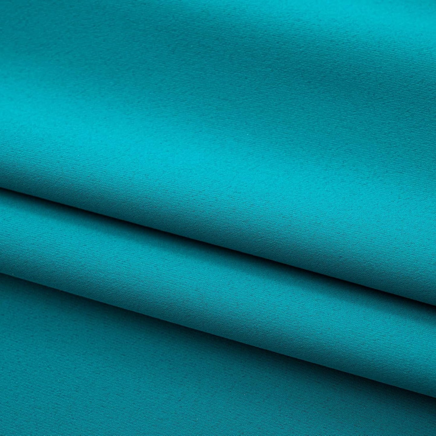 Pickluc Teal Cafe Curtain - Half Window, 24x30 Inches, 2 Panels, Rod Pocket, Blackout