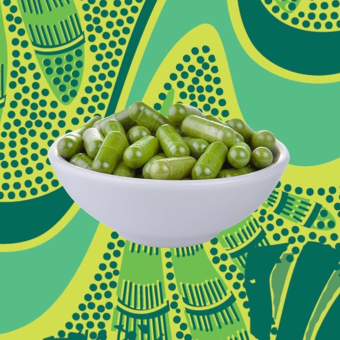 Kuli Kuli Organic Moringa Capsules [60 Count] - Premium Moringa Leaf Powder Capsules - Nutrient-Dense Superfood for Energy, Vitality, and Wellness