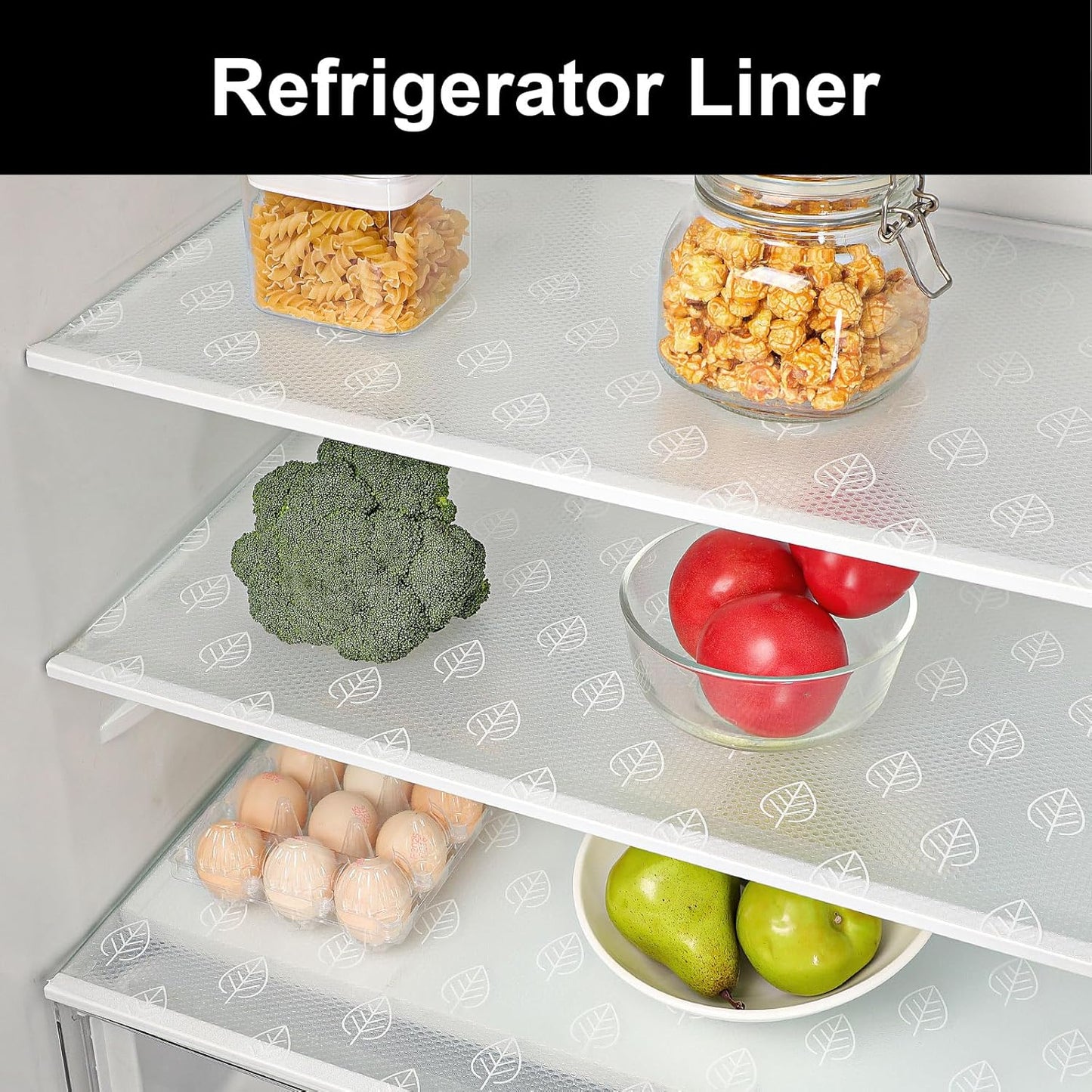 Cooyes Shelf Paper for Kitchen Cabinets Non Adhesive, Waterproof & Oil-Proof Kitchen Drawer Liner for Refrigerator Drawer Fridge Cupboard (23.6 Inch W x 354 Inch L)