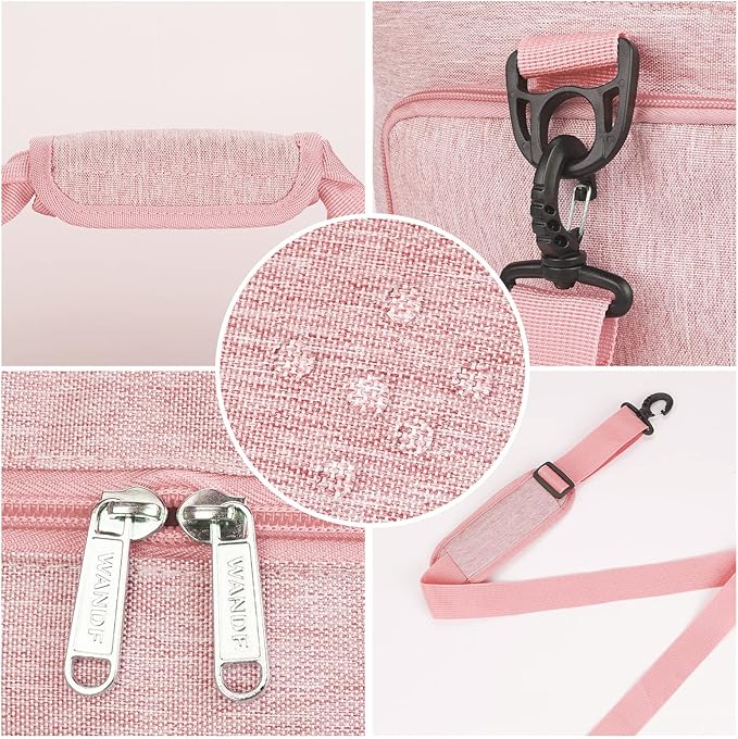 WANDF Foldable Travel Duffel Bag 60-120L Duffle Carry on for Women and Men