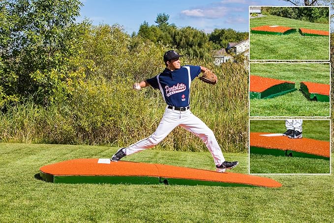 10" Full Length Practice Mound - Two-Piece - Practice Pitching Mounds