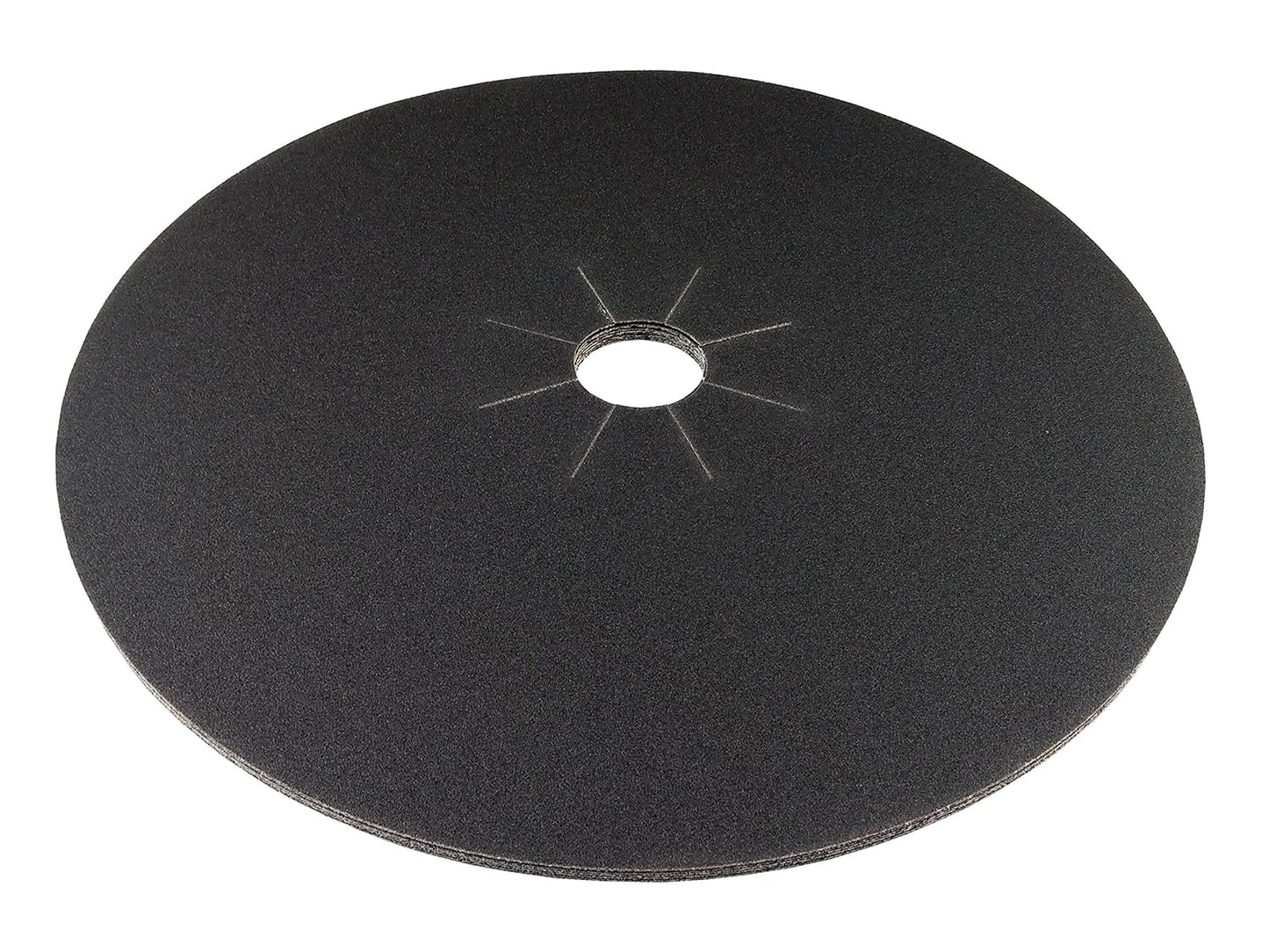 Starcke 16'' x 2'' Silicon Carbide Slotted Edger Floor Sanding Discs (10 Pack, 80 Grit)