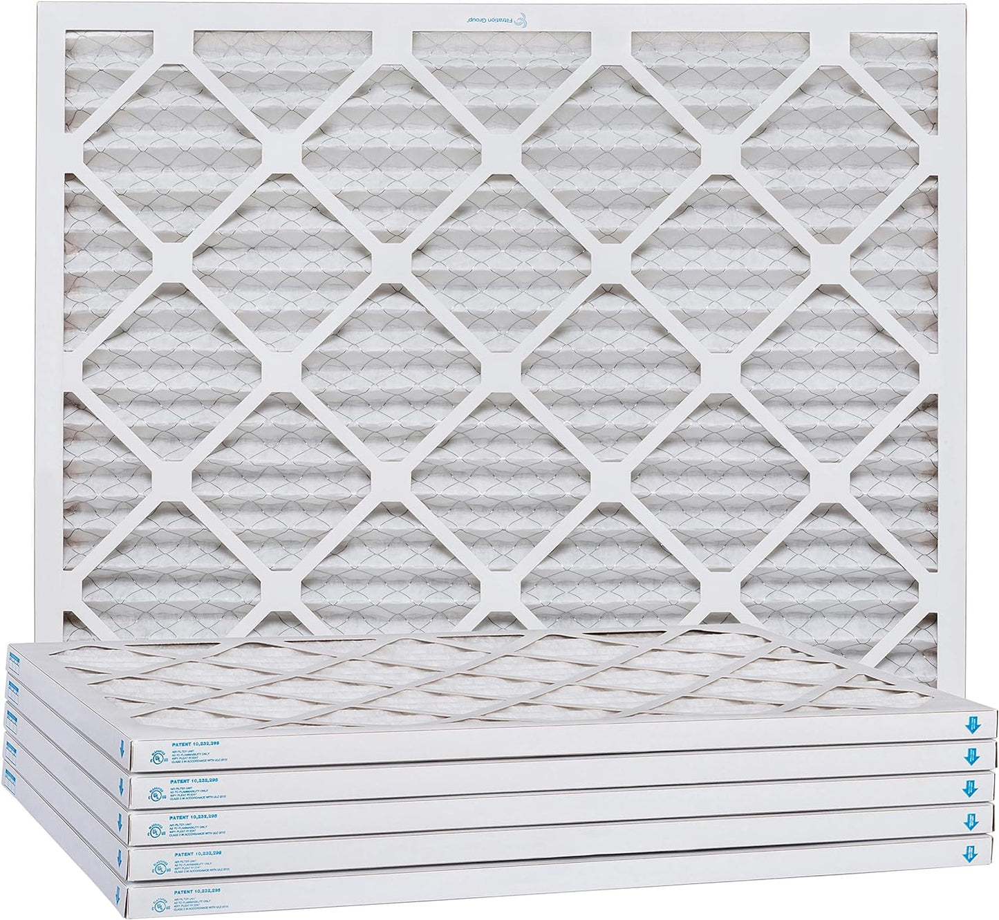 Aerostar 14x22x1 MERV 13, Pleated Air Filter, 14x22x1, Box of 6, Made in the USA