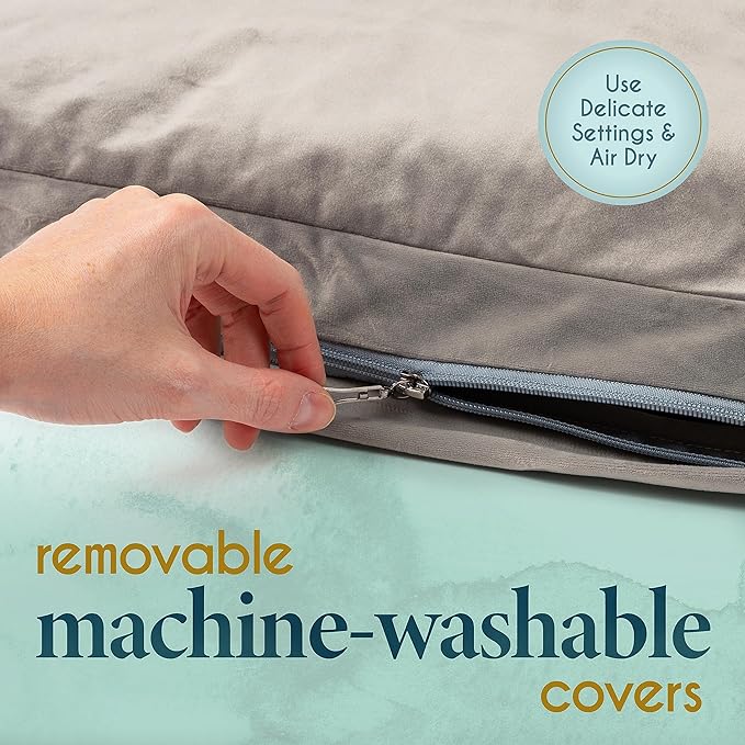 Florensi Meditation Cushion - Comfortable Floor Pillow - Traditional Tibetan Meditation Pillow with Beautiful Velvet Cover - Large Floor Cushion Seating for Adults - Premium Yoga Buckwheat Bolster