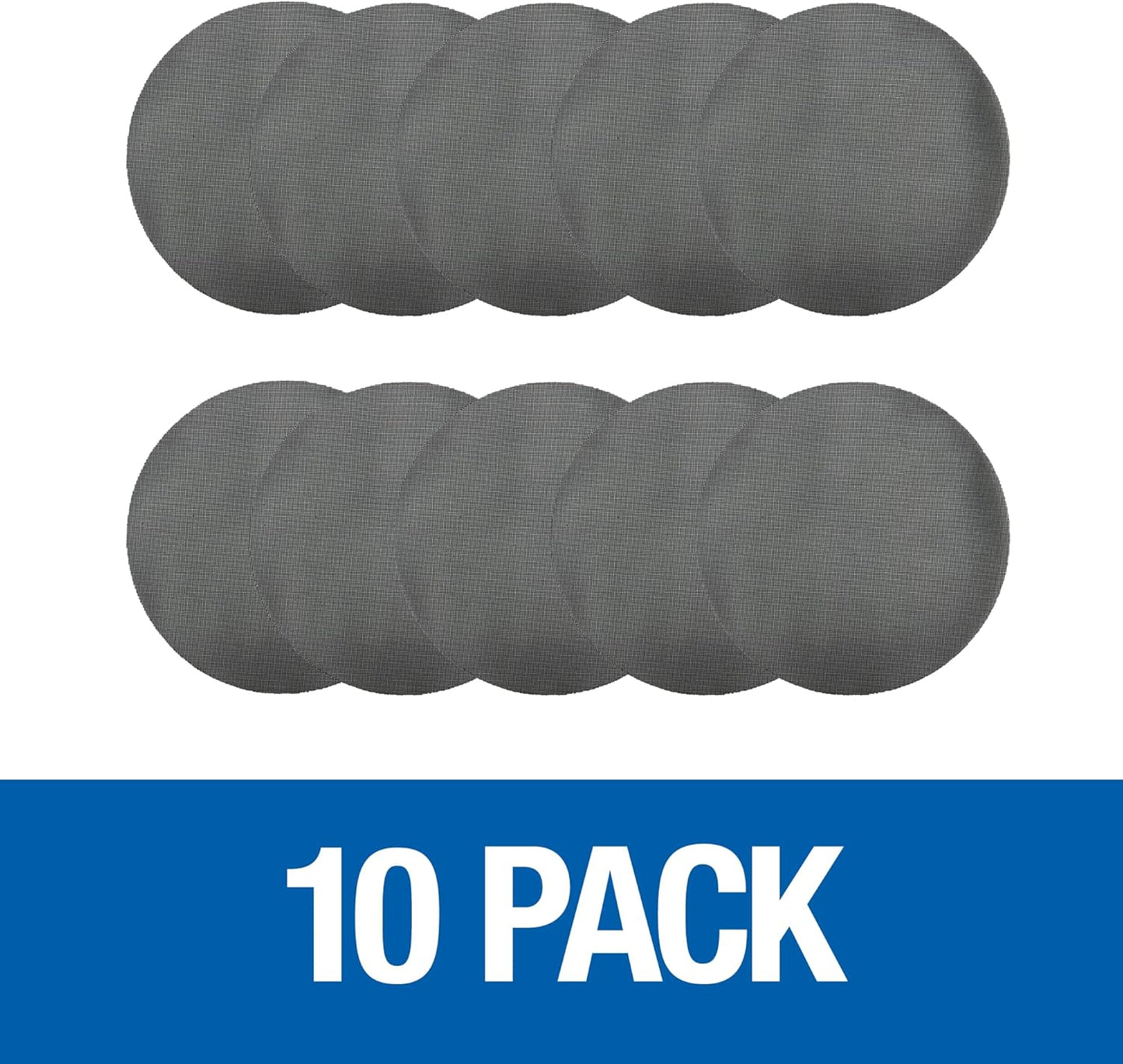 Floor Sanding Screen Disc, 10 Pack, 17", Grit 100